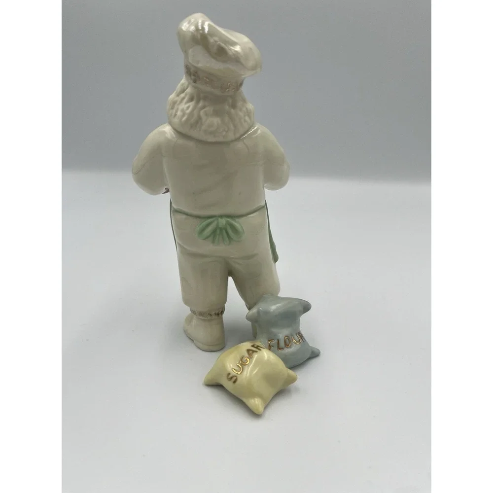 Lenox Cookies With Santa Claus Baking Cookies Figure Christmas Baker Gingerbread